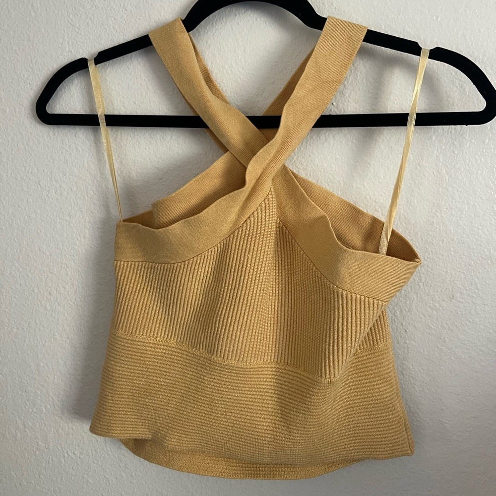 Abercrombie & Fitch Ribbed Halter Top - Picture 6 of 7